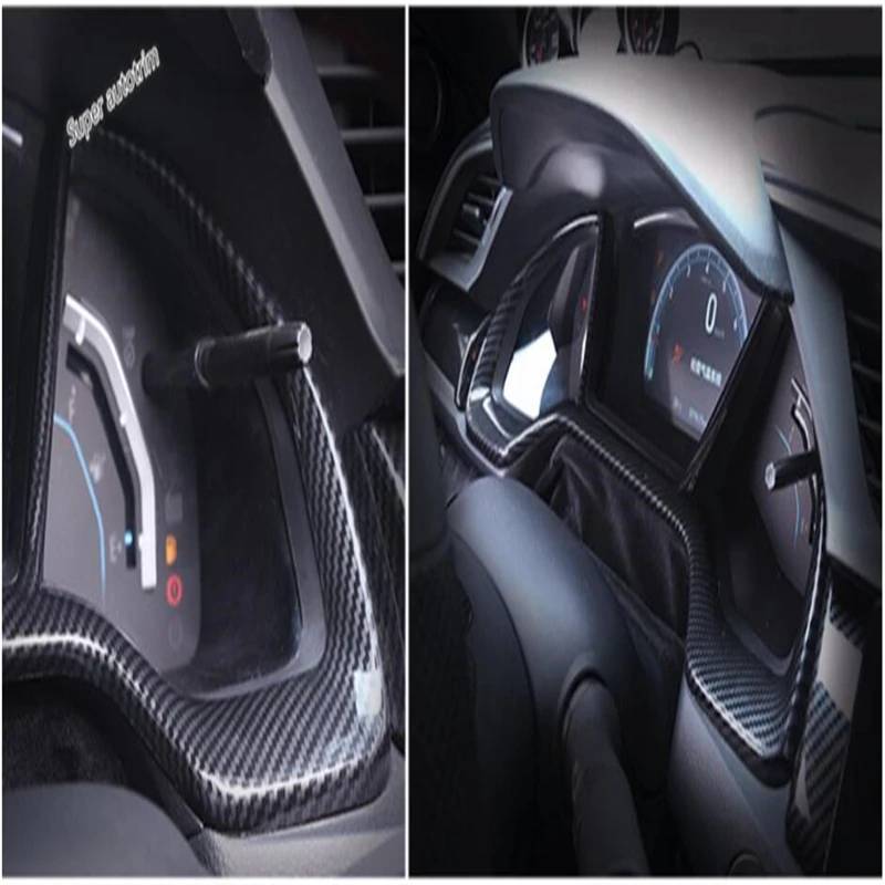 

Lapetus Middle Dashboard Instrument Gauge Frame Cover Trim Fit For Honda Civic 2016 2017 2018 2019 ABS Interior Accessories