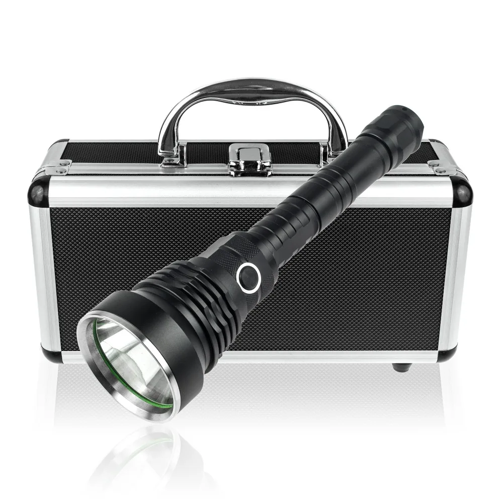 XM L2 LED 1200 Lumens Flashlight Searchlight 550m Long Throw Distance