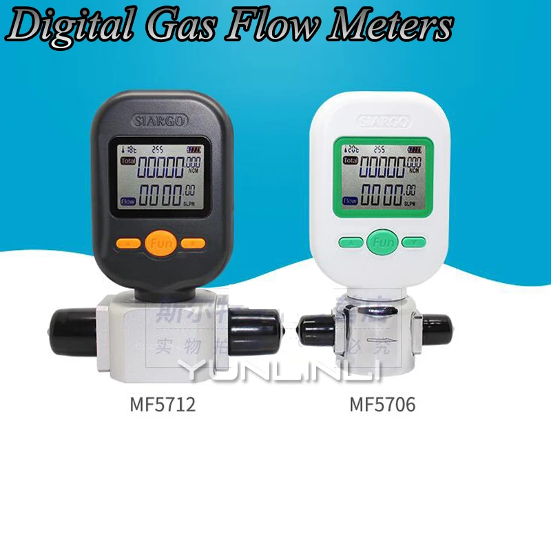 

0-10L/Min Digital Gas Flow Meters Gas Mass Flow Meters Compressed Air /Digital Display Meter MF5706-10