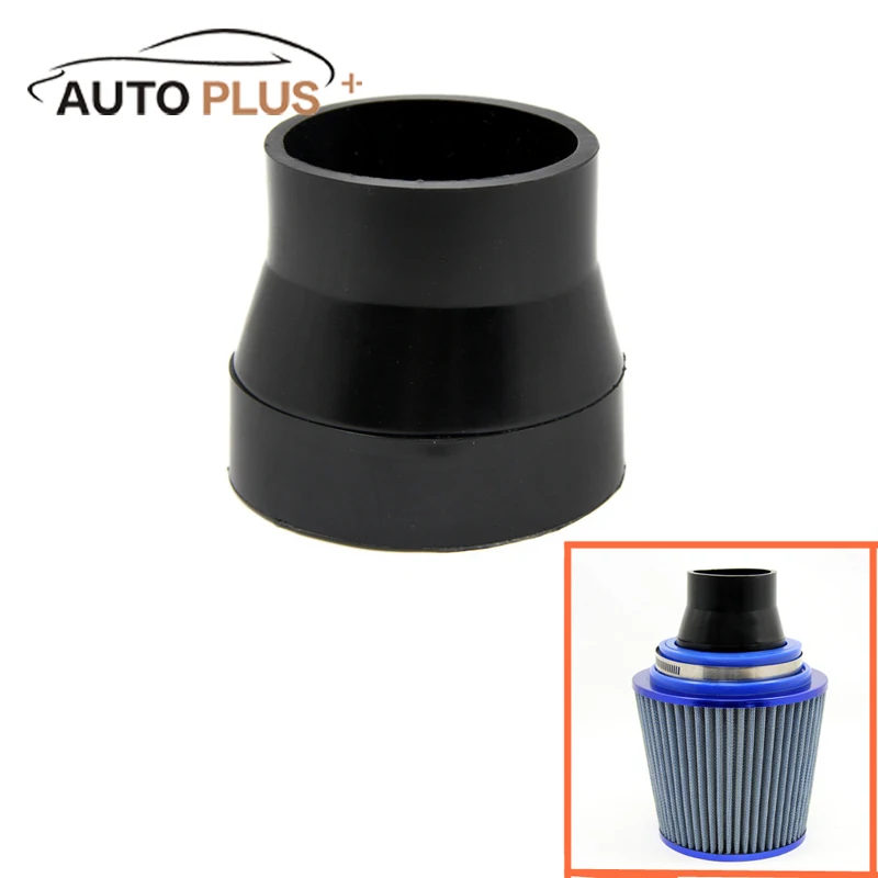 Universal 3/" Performance Cold Air Intake Bypass Filter Valve Pipe Rubber RED