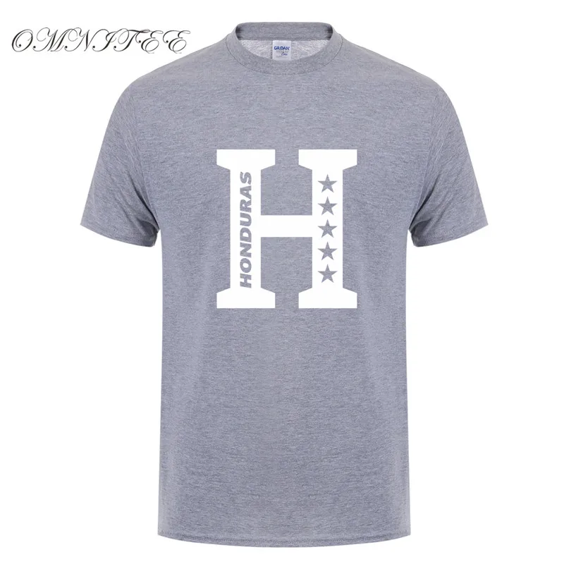 Omnitee летний Гондурас T рубашки мужские хлопковые Летний стиль короткий рукав в стиле «хип-хоп» Для мужчин страна футболка футболки OT-507 - Цвет: as picture