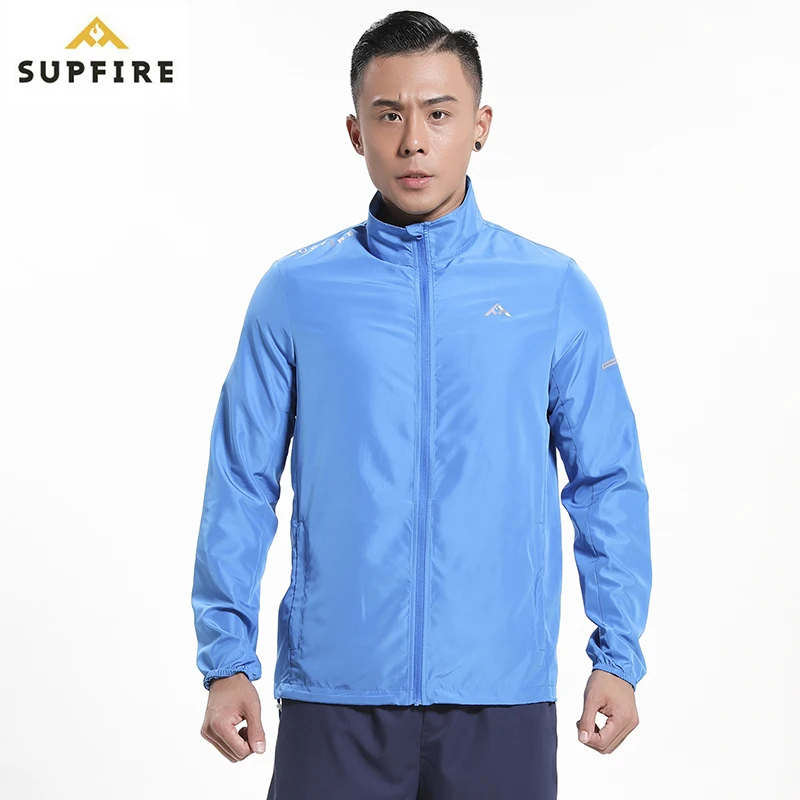 

Wind Coat Supfire Windproof Running Cycling Jackets Men Riding Fishing Sunscreen Cycle Long Sleeve Jerseys Bicycle Clothing C10