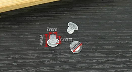 

a1 Furniture accessories Transparent anticollision particles in cabinet 5mm