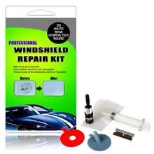 Автомобильный Профессиональный инструмент для ремонта ветрового стекла безболезненный вмятин комплект для ремонта лобового стекла чип Carack Авто стекло для окна