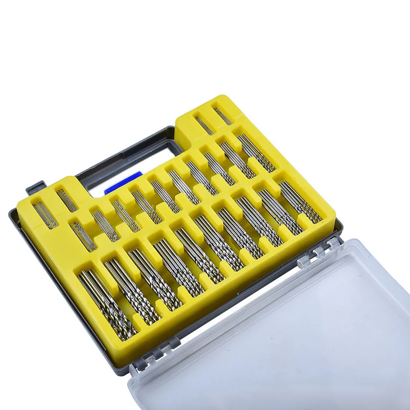 0.4-3.2mm Hss Twist Drill Set Miniature Micro Mini Bits Metal Drills Set of Drills Drill Bits For Craft Model Hobby Twist 150Pc