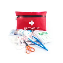 13 шт./компл. для поездки на природу аптечки Пинцет ватный тампон бандажный мешок водонепроницаемый спортивный рюкзак дорожный контейнер набор