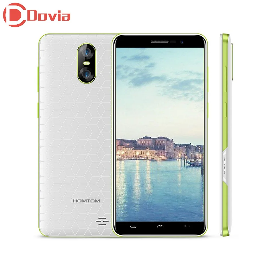 HOMTOM S12 3G Smartphone 5.0 inch Android 6.0 MTK6580 Quad Core 1GB RAM 8GB ROM 8MP + 2MP Dual Rear Cameras Mobile Phone