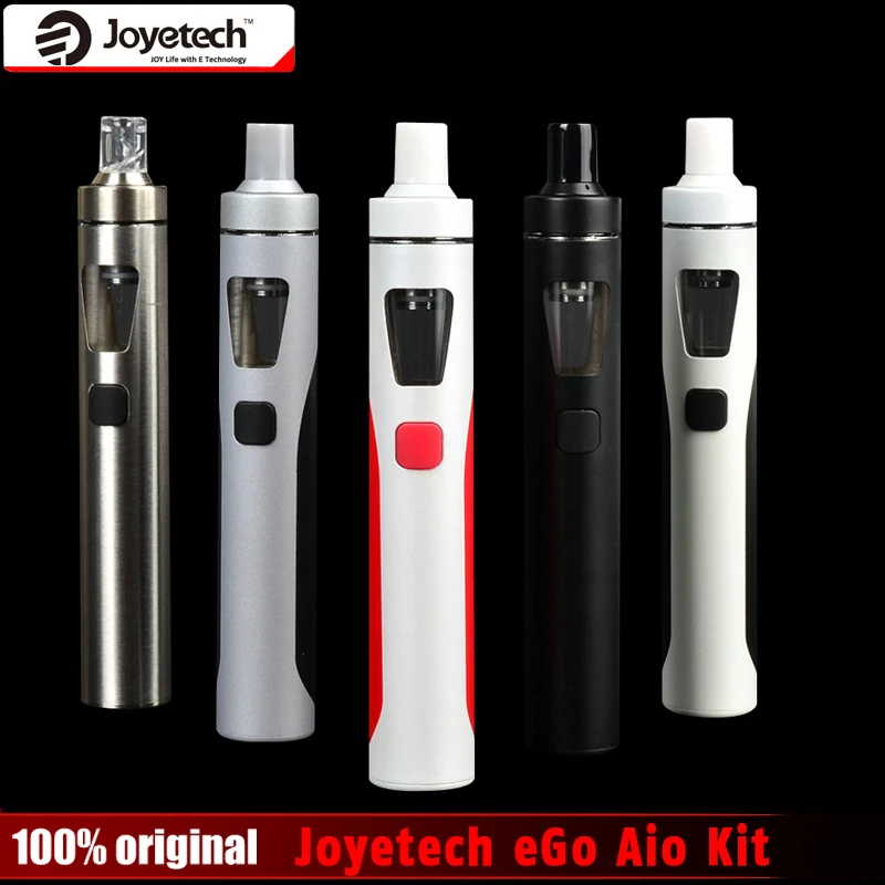 Original Joyetech EGo Aio Kit 0 6ohm 1500mah Battery Mod E Cigarette Kit With 2ml Atomizer