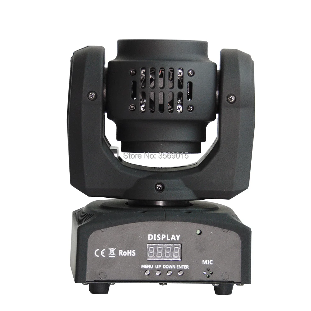 Подвижная головка Bouble Face Dj двусторонний мобильный луч RGBW Cree 4*10w светильник|Эффект