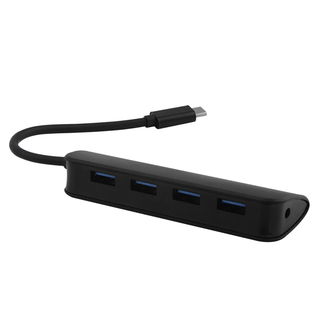 Тип C 4 Порты и разъёмы Usb 3,0 хаб Usb-c адаптер Multi Usb3.0 вцв сплиттер Super Скорость PC Аксессуары для компьютера смартфон Macbook Pro