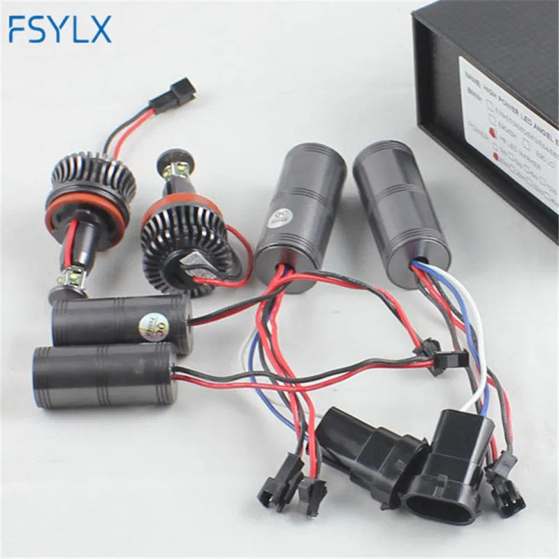 FSYLX 2Pcs/Set H8 Error Free 20W LED Angel Eye Marker Lights Bulbs For BMW 1 3 5 Series E60 E61 E70 E71 E90 E92 E93 X5 X6 Z4 M3 FSYLX 2Pcs/Set H8 Error Free 20W LED Angel Eye Marker Lights Bulbs For BMW 1 3 5 Series E60 E61 E70 E71 E90 E92 E93 X5 X6 Z4 M3