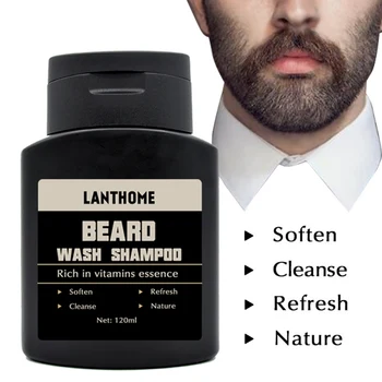 

1PC Vitamin Beard Shampoo Soften Cleanse Refresh Beard Shampoo