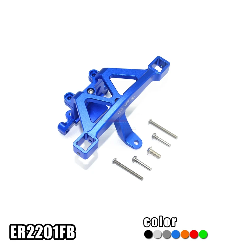 

1PC E-REVO Front Car Shell Column Mount ER2201FB Aluminum Alloy Body Standoff Pillar Fixed Bracket for RC Cars Upgrade