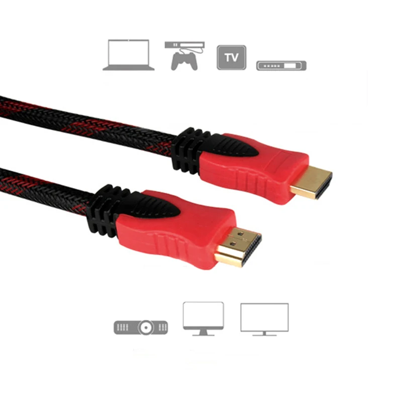 Jninsens HDMI к HDMI кабель видеокабель HDMI мужчинами Поддержка Ethernet 3D 4 K видео для HDTV PS3 4
