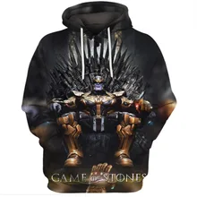 Game of Thrones Hoodie Men House Stark Sweatshirts A Song of Ice and Fire pullover Wolf Hoodies Mens Marvel Avengers 4 hooded Game of Thrones Hoodie Men House Stark Sweatshirts A Song of Ice and Fire pullover Wolf Hoodies Mens Marvel Avengers 4 hooded