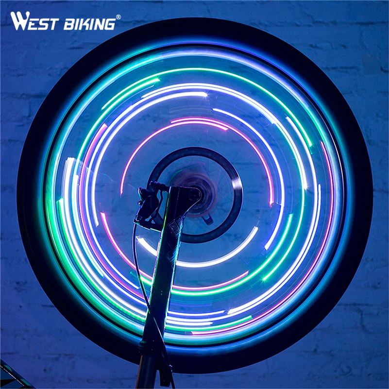 Clearance WEST BIKING Waterproof 18 LED Mountain Bike Bicycle Wheel Spoke Light USB Charging 2.2M Bike Light Road Cycling Lamp Light 1 Pcs 2 Clearance WEST BIKING Waterproof 18 LED Mountain Bike Bicycle Wheel Spoke Light USB Charging 2.2M Bike Light Road Cycling Lamp Light 1 Pcs 2