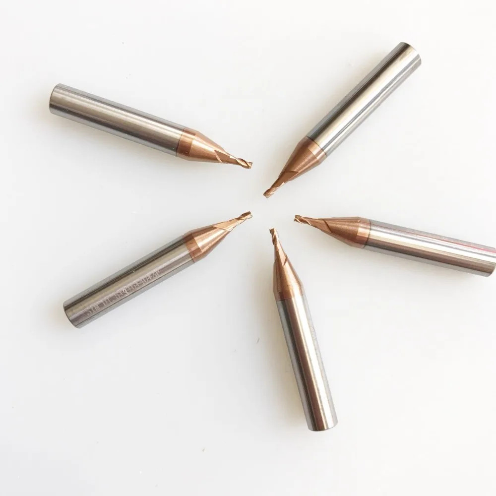 Carbide End Mill Milling Key Cutter Cutting Machine Drill Bits 1.0 1.2 1.5 2.0 2.5 3.0 Locksmith Tools