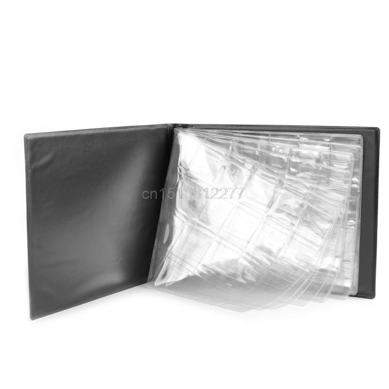 

240 Coin Holders Collection Storage Penny Pockets Money Album Book Collecting Coin Holders D12