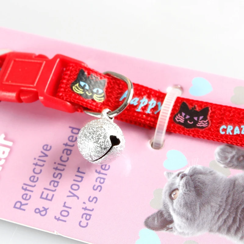 Ошейник для кошек эластичный регулируемый с мягким материалом товары домашних