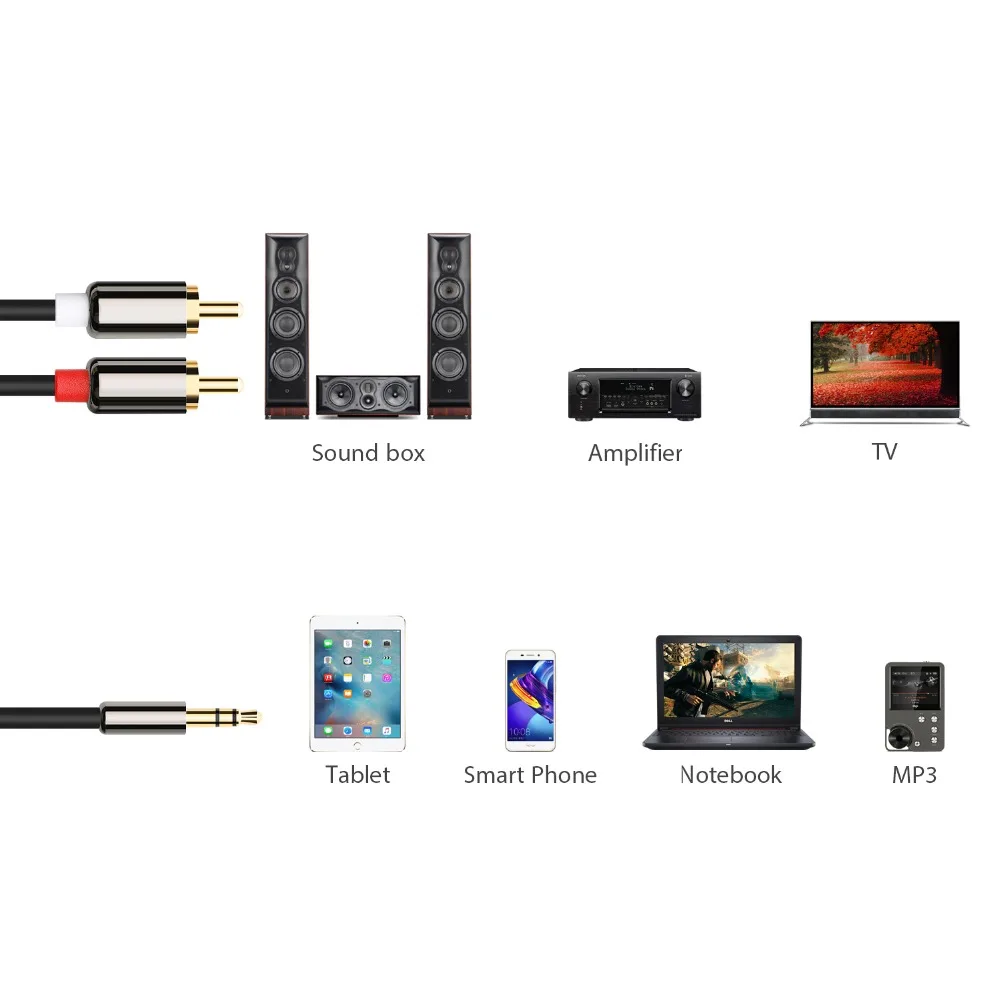 2-JCKEL-3-5mm-Jack-Male-to-2-RCA-Male-Audio-Aux-Cable-for-Amplifier-Phone-Headphone
