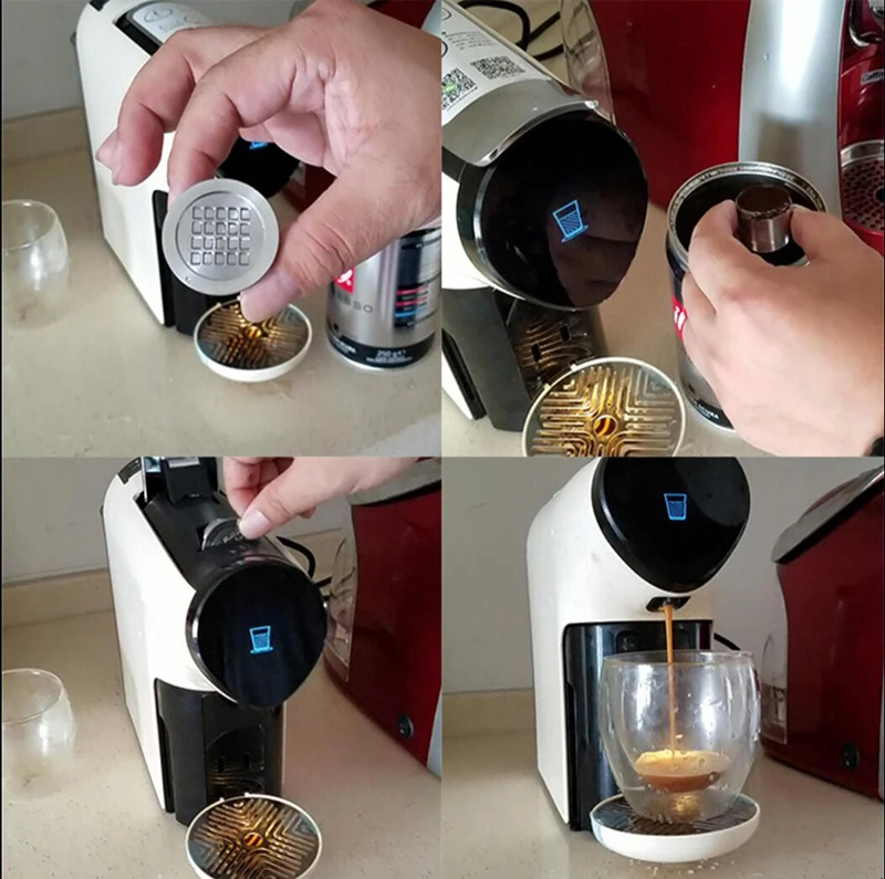 Капсула из нержавеющей стали металлическая капсула совместима с Scishare машина многоразового использования кофе капсула/подарок