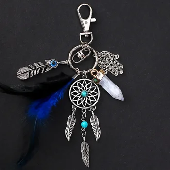 

Creative Handmade Dream Catcher With Iron ring, Alloy, Feather, CrystalWall Hanging Decoration Party Ornament
