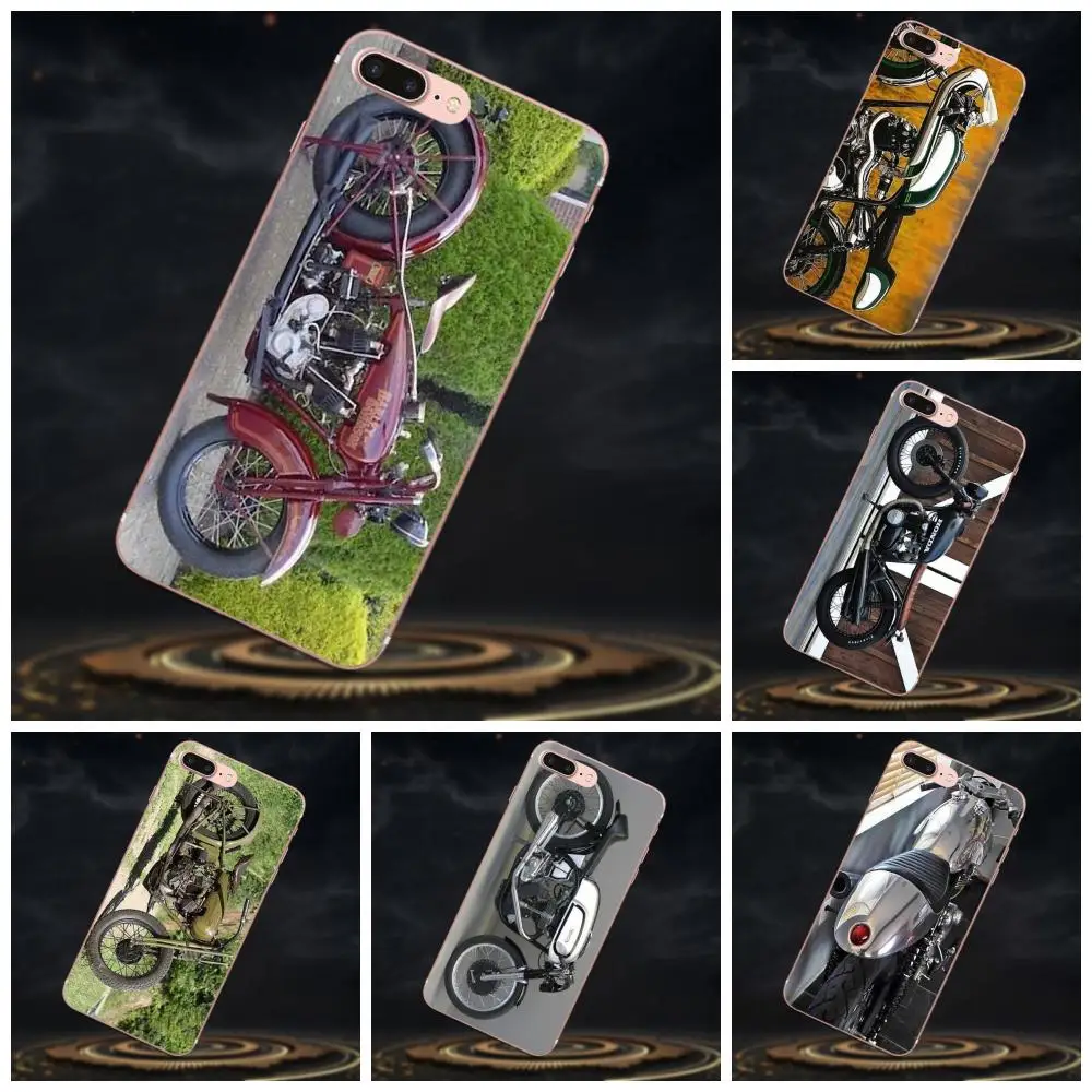 Чехол для мобильного телефона 1929 Norton Cafe Racer Apple iPhone X XS Max XR 4 4S 5 5C 5S SE 6 6S 7 8 Plus|Бамперы|