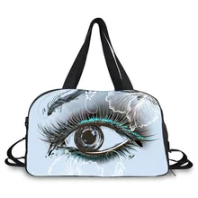 3D принты балетной танцовщицы сумка для путешествий Обувь держатель сумка для балета йоги и спортзала использование большой емкости спортивная сумка Малый багаж