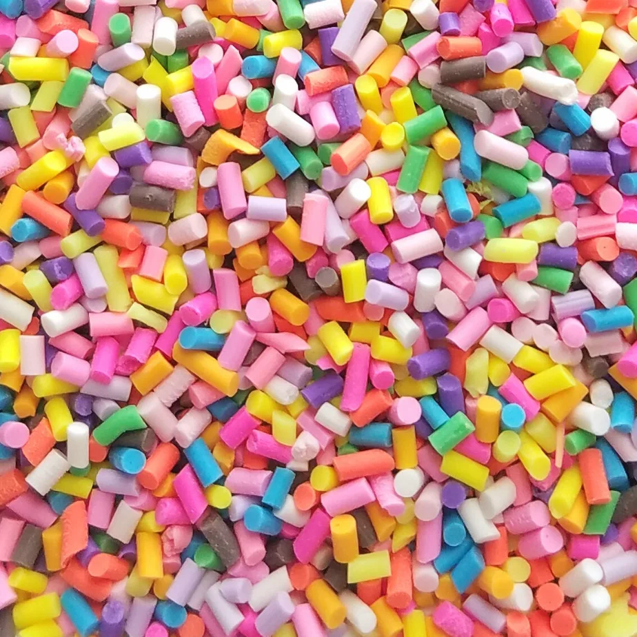 10g Поддельные Sprinkles украшения для слизи наполнитель глина "сделай сам" поставок моделирования торт из конфет игрушки в виде десерта