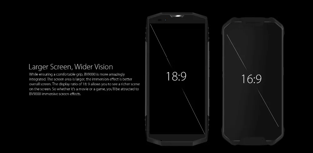 Смартфон Blackview BV9000 4 Гб ОЗУ 64 Гб ПЗУ IP68 Водонепроницаемый 5," 18:9 4180 мАч Android 7,1 NFC Быстрая зарядка мобильный телефон