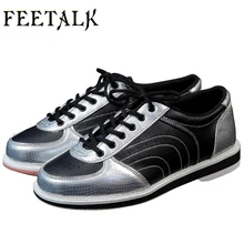Feetalk/Специальная мужская и женская обувь для боулинга; Пара моделей; спортивная дышащая обувь; обувь без шнуровки; BOO2