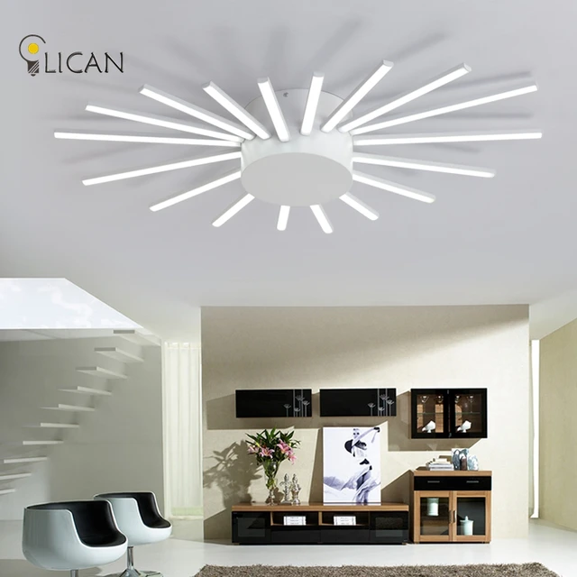 Lican Modern Led Ceiling Lights For Living Room Bedroom Lamp Lican Modern Led Ceiling Lights For Living Room Bedroom Lamp Fixture Acrylic Remote