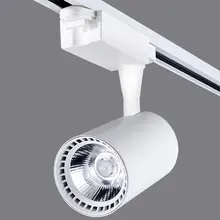 10 Вт удара трек светодиодный свет Костюмы магазине светодиодные прожекторы Rail лампы для выставка ювелирных изделий витрины коммерческих освещения