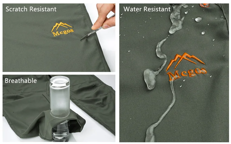 MCGOS Lovers быстросохнущие водонепроницаемые походные уличные брюки эластичные дышащие с защитой от УФ-лучей брюки для альпинизма и рыбалки для мужчин и женщин
