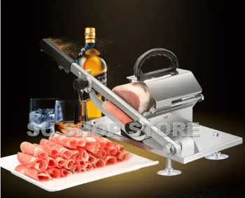 

Automatic Feed Meat Lamb Slicer Home Meat Machine Commercial Fat Cattle Mutton Roll Frozen Meat Grinder Planing Machine