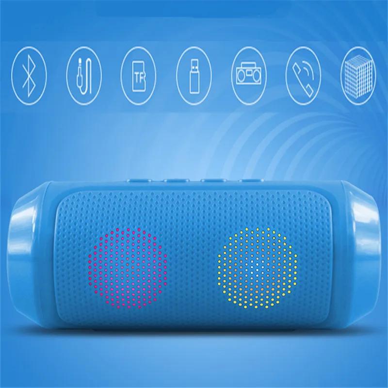 M & J Мультимедийный Мини Bluetooth динамик с стерео FM AUX беспроводной супер бас