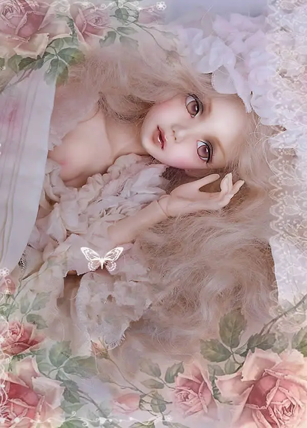 Новая кукла BJD 1/4 Кэти шарнирная дайте глаза|Куклы| |