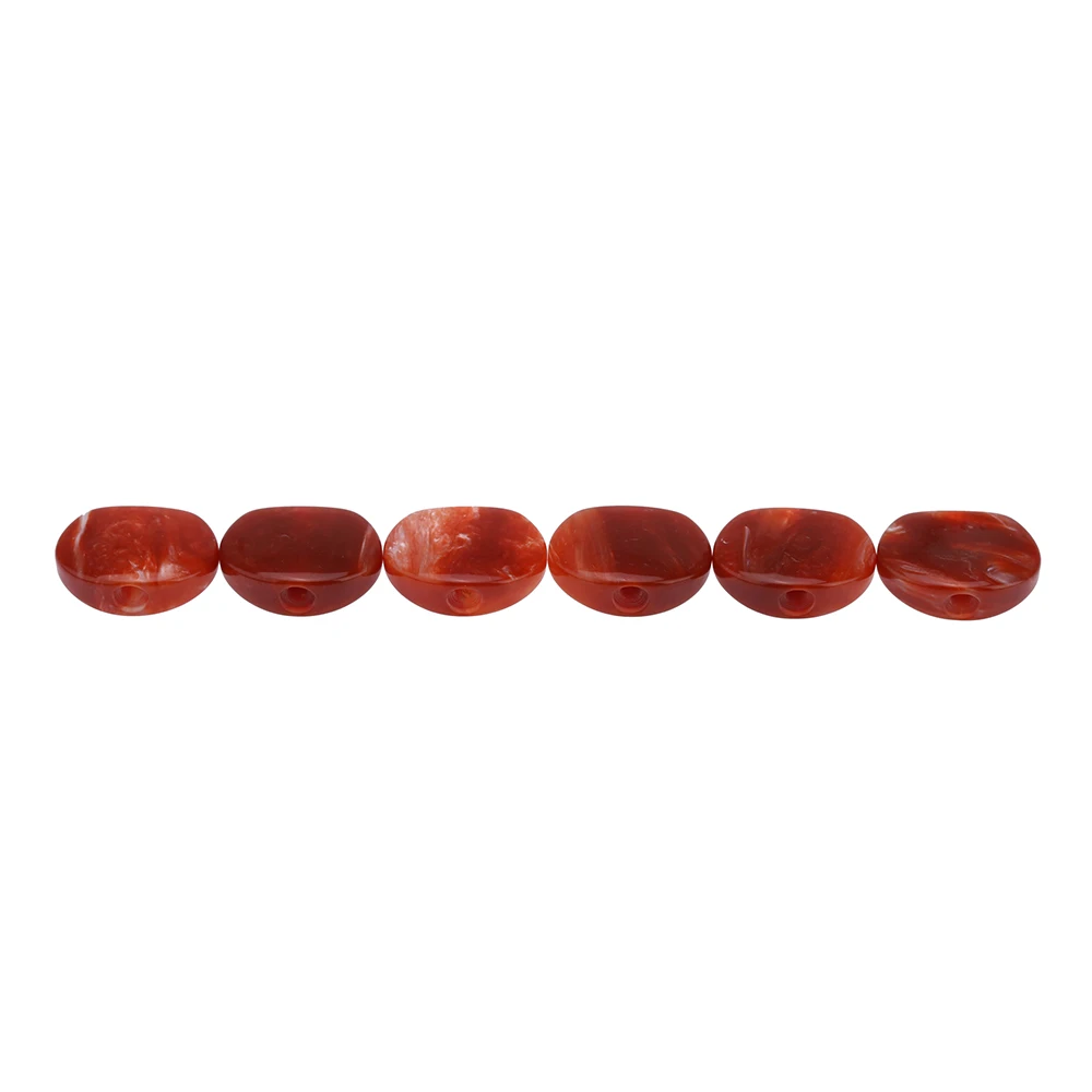 6pcs Acrylic Pearliod Buttons Machine Tuner Knobs Guitar Parts for Guitar Tuning Pegs Dark Red