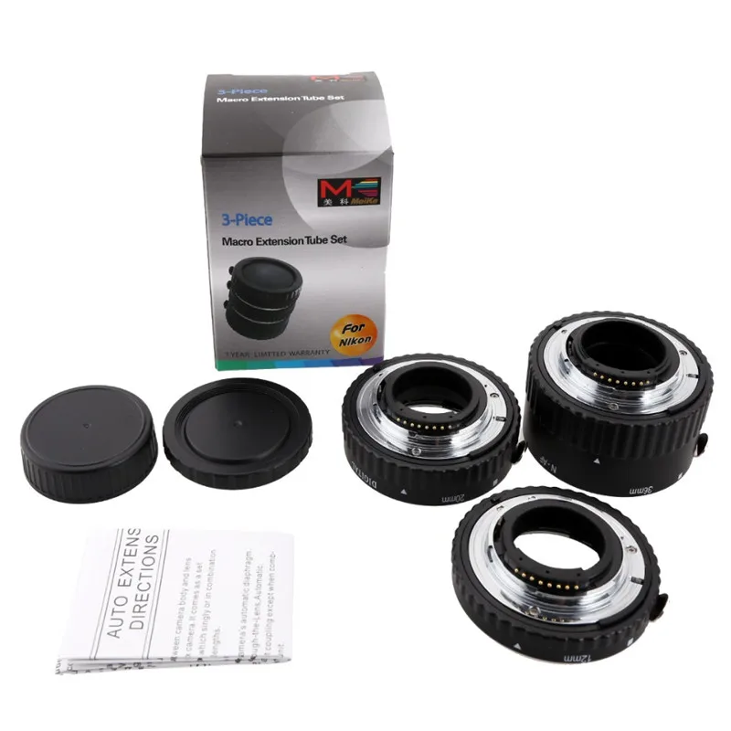 Адаптер для фотоаппарата Nikon D7100 D5200 D3100 D800 D90 D800E D5100 D7000|tube ring|auto focus extension tubeextension tube |