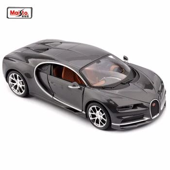 

Kids toys 1:24 diecast Alloy Maisto 1/24 Diecast Model for Bugatti Chiron Car Vehicles Collection Kids Toy for boys gift