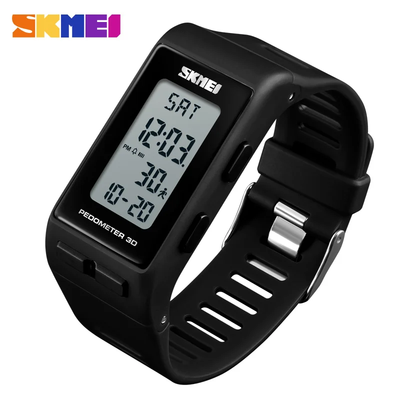 

SKMEI Luxury Digital Watch Men Women Pedometer Calories Sports Watches Waterproof LED Electronic Wrist Watch Clock Male