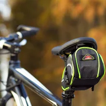 Outdoor Cycling Mountain Bike Back Seat Bicycle Rear Bag Nylon Bike Saddle Bag Bicycle Accessories Tail Pouch Package #3