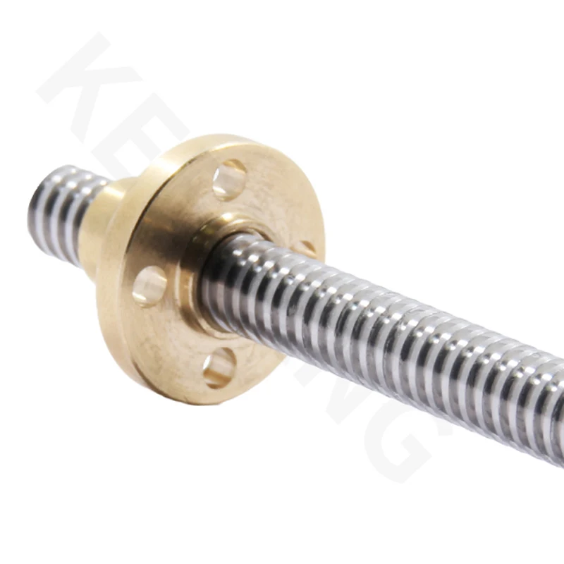 T8 الرصاص المسمار 8mm 3D طابعة جزء دون النحاس النحاس الجوز رباعي الرصاص المسمار ل cnc 2mm طول 100/150/200/250/300/330/350 T8 الرصاص المسمار 8mm 3D طابعة جزء دون النحاس النحاس الجوز رباعي الرصاص المسمار ل cnc 2mm طول 100/150/200/250/300/330/350