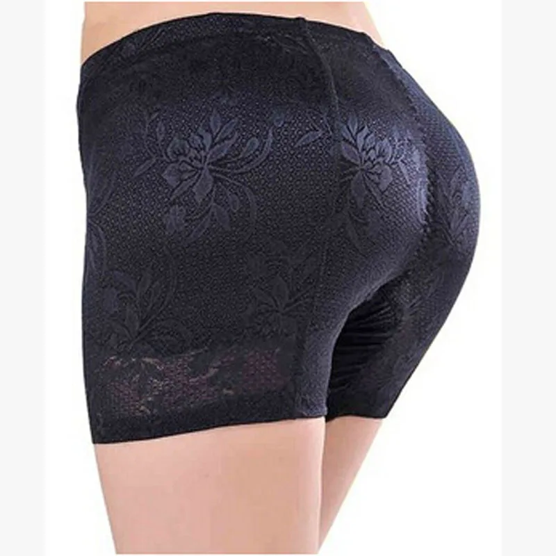 Sexy Women Shapewear Hip and Butt panty big size Padded hip Panty lace padded buttocks panty