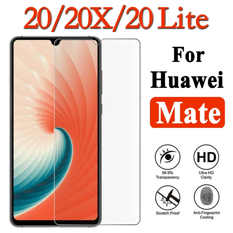 

protective Glass for huawei mate 20 lite screenprotector 20X tempered 2 0 x 20lite protect light temper safety glas on huavwi x2