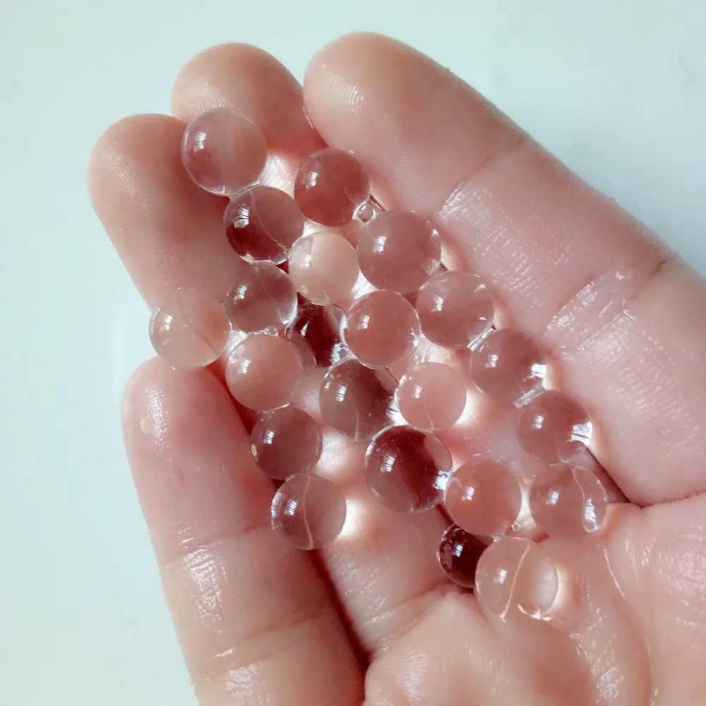 

10000 Pcs Mini Clear Hydrogel Crystal Soil Bullet Soft Growing Water Balls For Water Gun Kids Toys