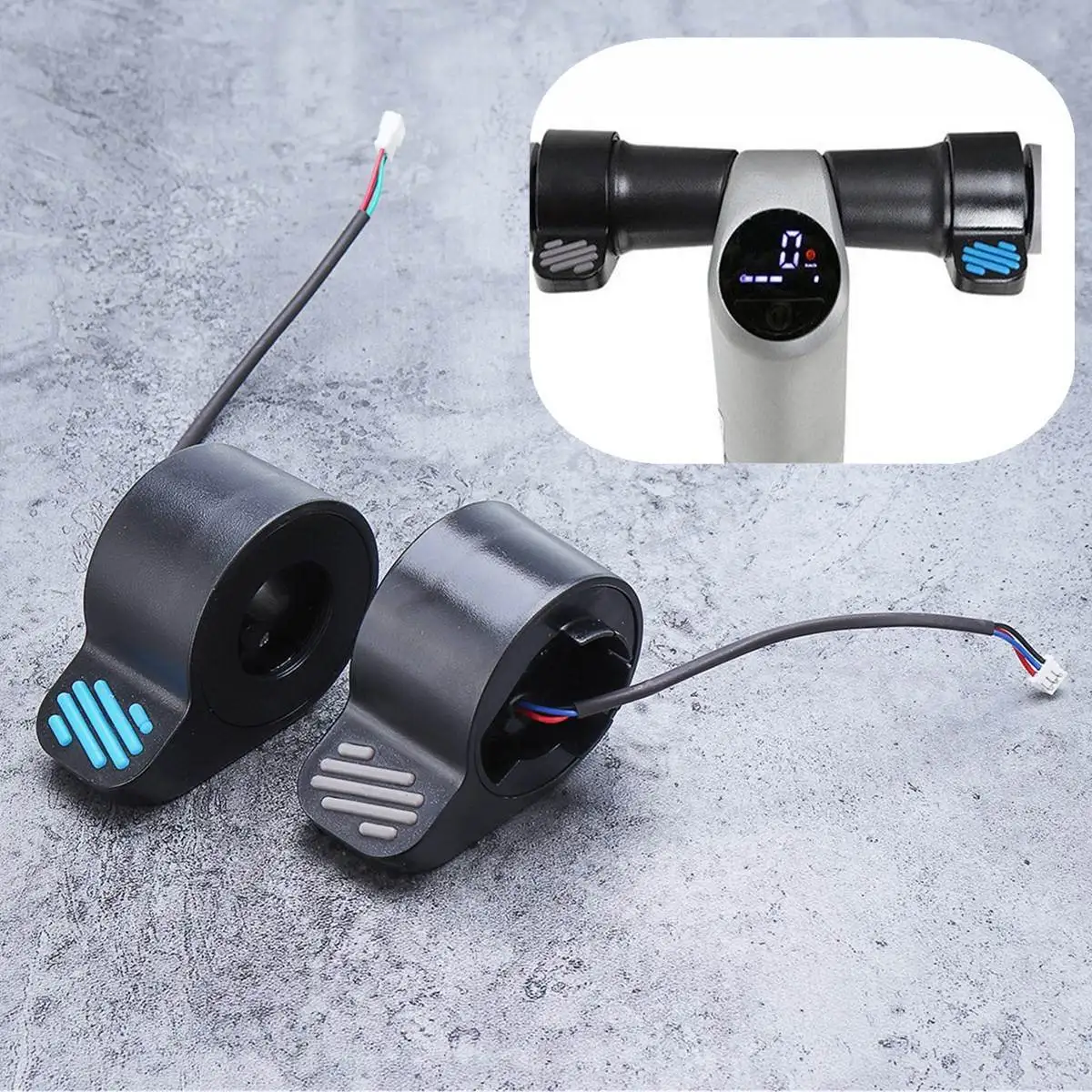 

Ebike Thumb Throttle Electric Finger Throttle for Ninebot ES1/ES2/ES3/ES4 Scooter Electric Bicycle Accessories Parts