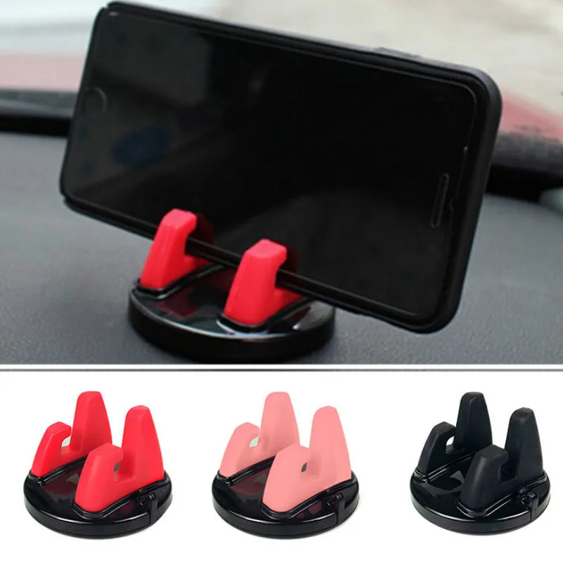 Car Phone Holder Stands Rotatable Support Anti Slip Mobile 360 Degree Mount Dashboard GPS Navigation Universal Auto Accessories Car Phone Holder Stands Rotatable Support Anti Slip Mobile 360 Degree Mount Dashboard GPS Navigation Universal Auto Accessories
