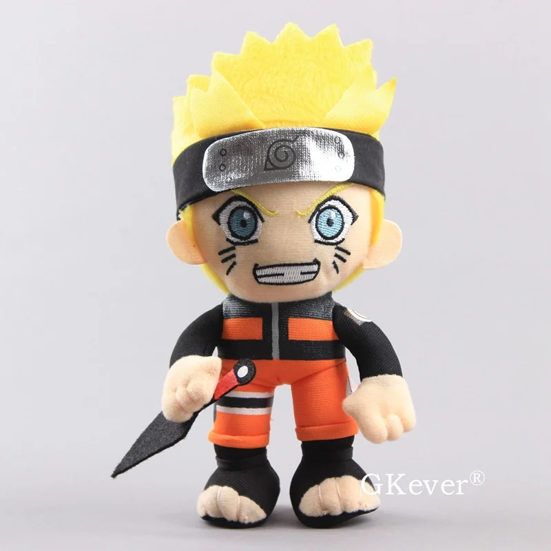 Anime Naruto Plush Toys Cool Gaara Hatake Kakashi Uchiha Itachi Sasuke Soft Stuffed Dolls 8"20cm