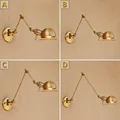 로프트 스타일 레트로 벽 조명 설비 lampen 조절 스윙 긴 팔 빛 빈티지 벽 램프 에디슨 sconce lampara pared|lampara pared|vintage wall lampwall light fixture -